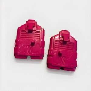 Transformers G1 Parts 1987 ABOMINUS foot feet SET Terrorcons Decepticon Vintage